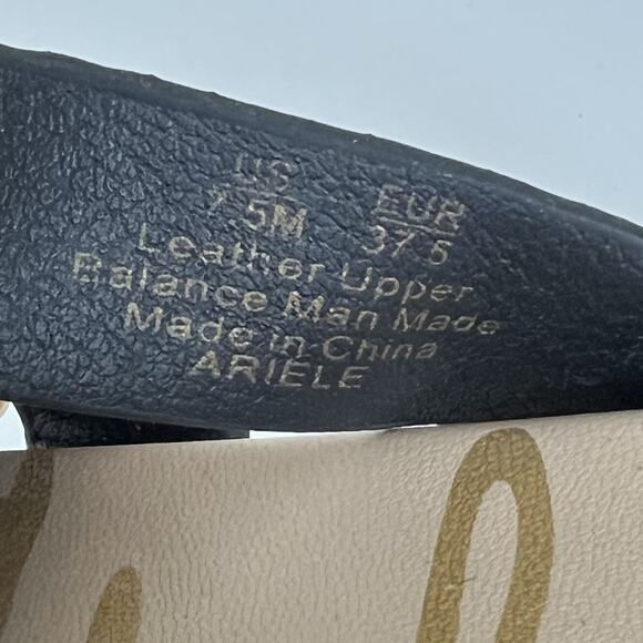 Sam Edelman Platform Sandal Women Sz 7.5 Ariele Leopard Print Calf Hair Leather - Picture 8 of 11